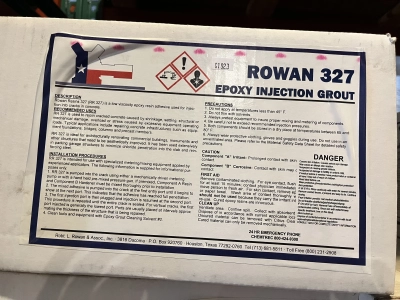 Rowan Resins 327 Injection Resin